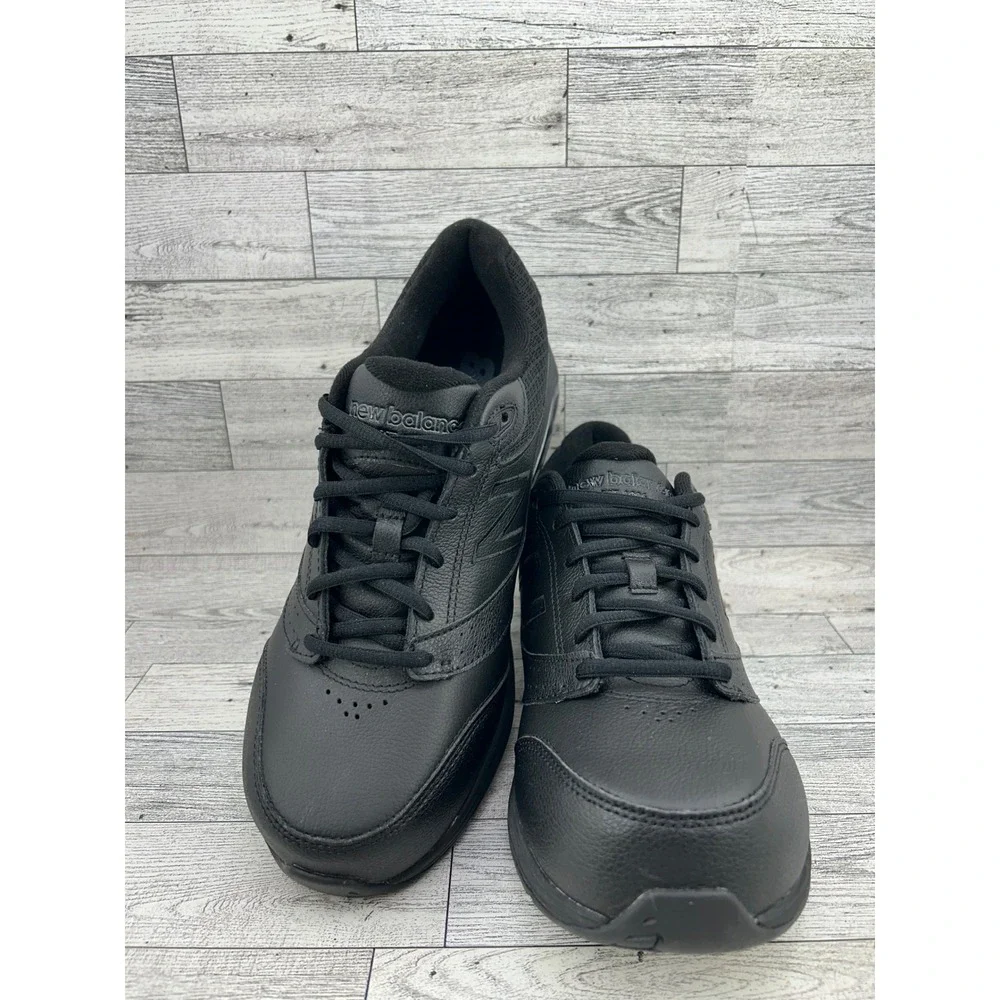 New Balance 928v3 Women Sz 10D Wide Black Leather Walking Shoes WW928BK3 Rollbar